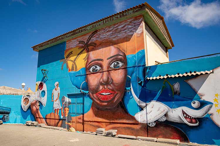 Sal of Boa Vista - street art