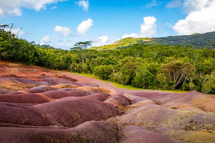 The Seven Coloured Earth Mauritius