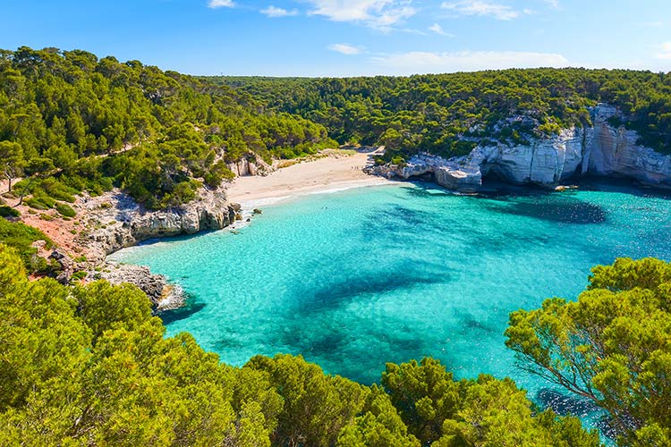 Vakantiebestemmingen juli zon: Menorca