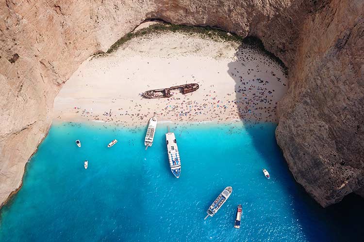 Wat te doen op Zakynthos: Navagio Beach