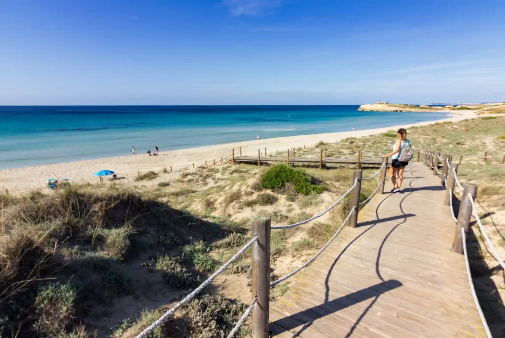 Badplaatsen Menorca, Son Bou