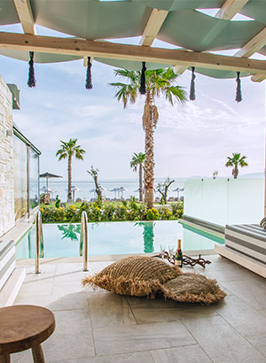Mooiste hotels Chalkidiki: Blue Carpet Luxury Suites