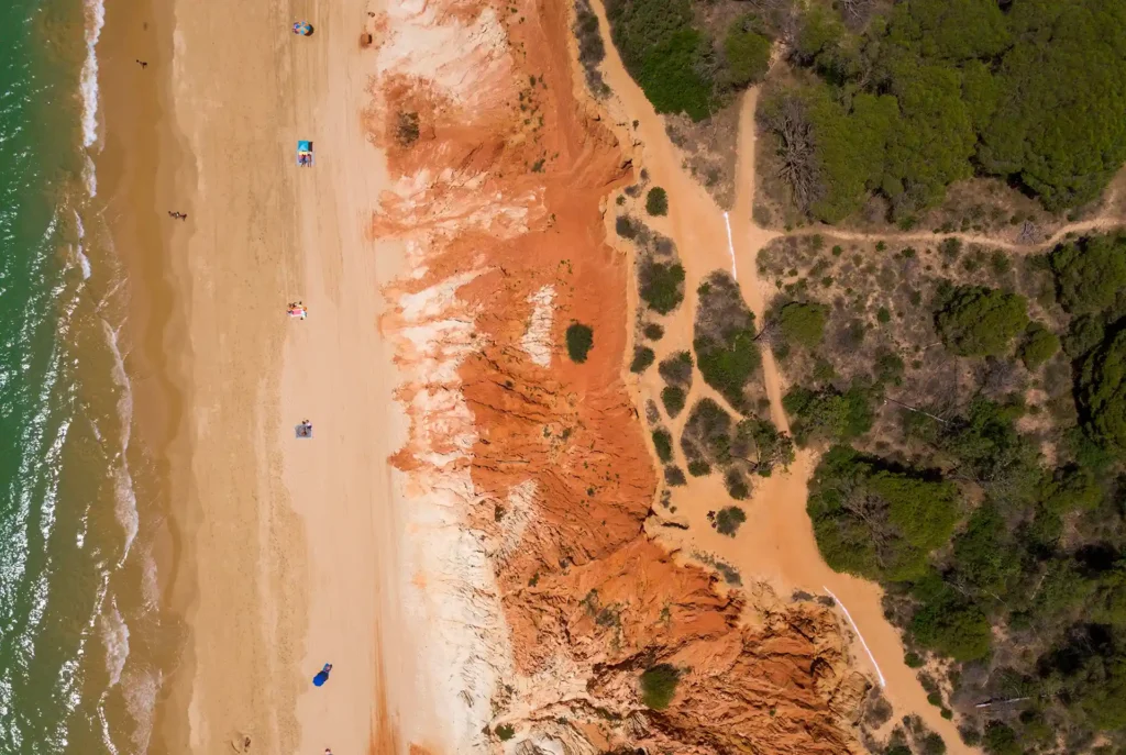 Mooiste stranden Algarve Praia da Fálesia