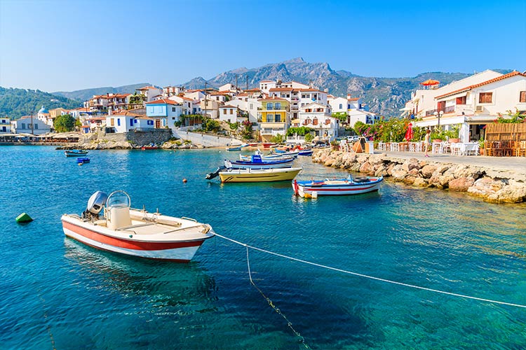 Vakantiebestemmingen zon juni; Samos