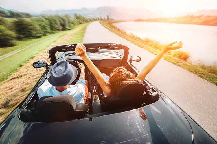 Auto huren vakantie - vrijheid