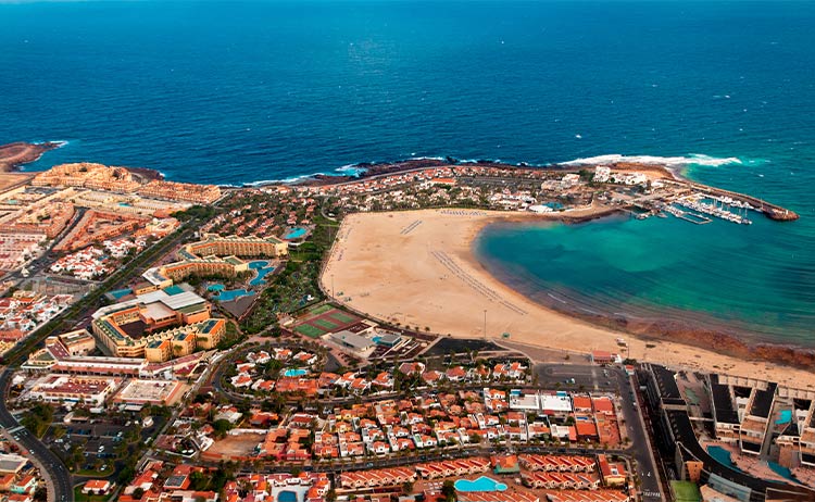 Badplaatsen Fuerteventura: Caleta de Fuste