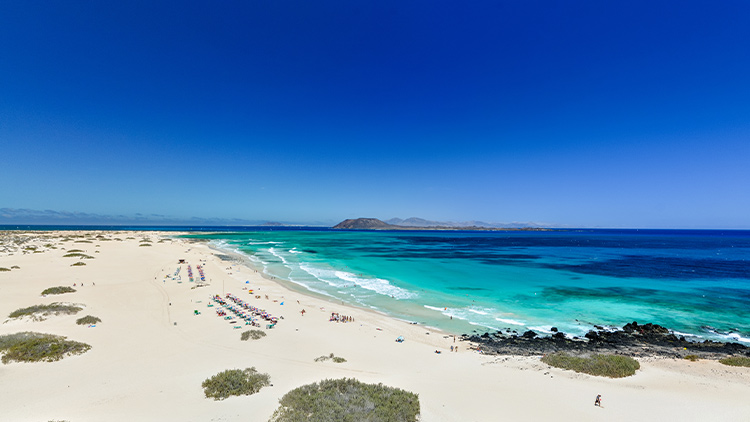 Badplaatsen Fuerteventura: Corralejo