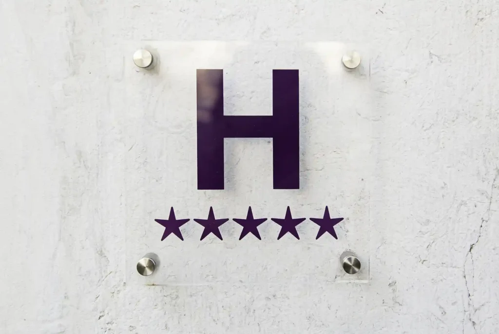 Sterren hotel: betekenis