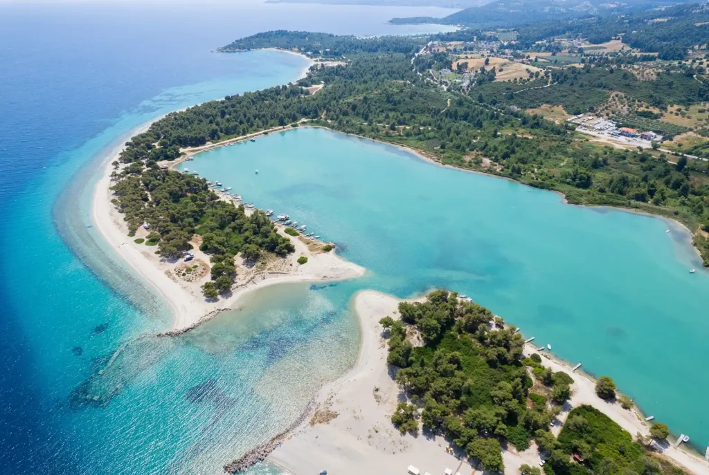Mooiste stranden Chalkidiki: Glarokavos Beach