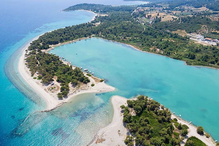 Mooiste stranden Chalkidiki: Glarokavos Beach