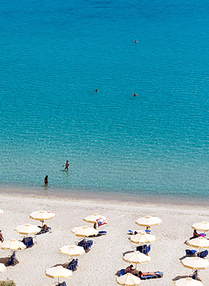 Mooiste stranden Chalkdiki: Kallithea