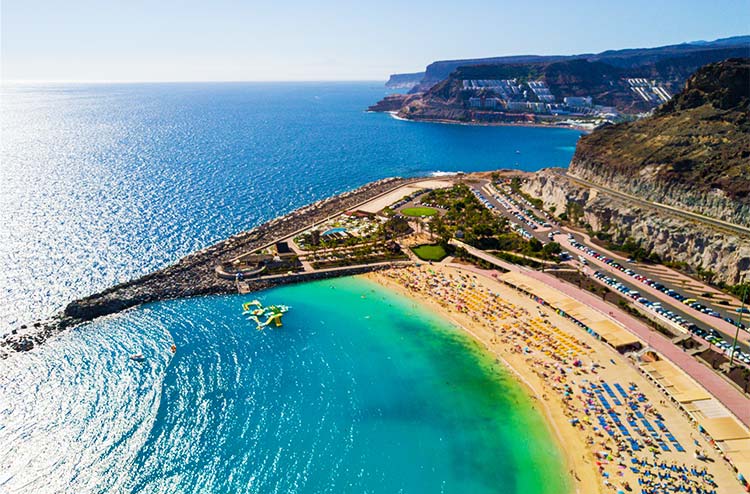 Gran Canaria met kinderen: Playa de Amadores