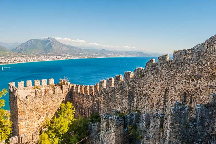 Bezienswaardigheden Alanya, kasteel