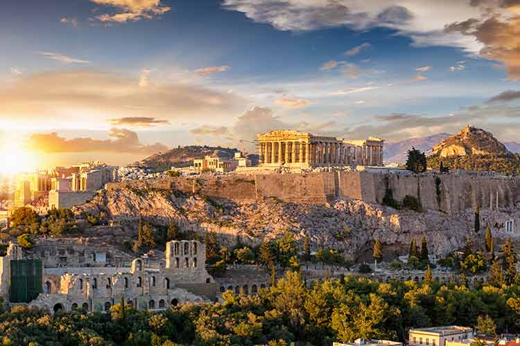 Hoofdsteden Europa - Athene