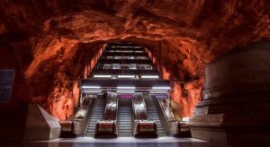 Waarom reizen met de metro in Stockholm geen straf is