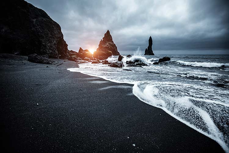 Reisgids IJsland: zwarte strand Vík