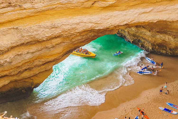 Wat te doen in de Algarve: Praia de Benagil