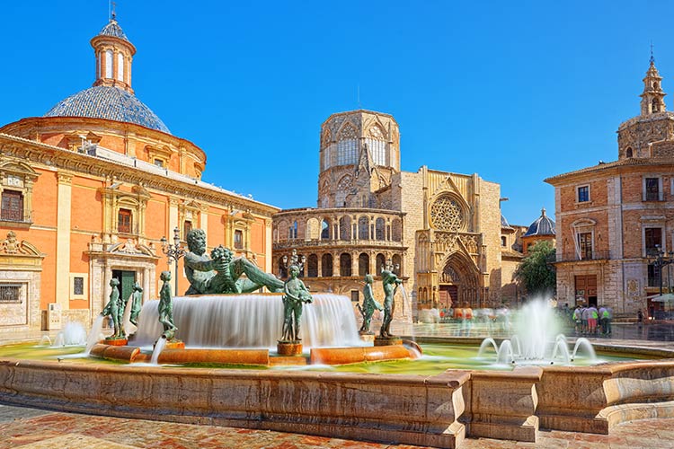 Valencia in oktober; weer