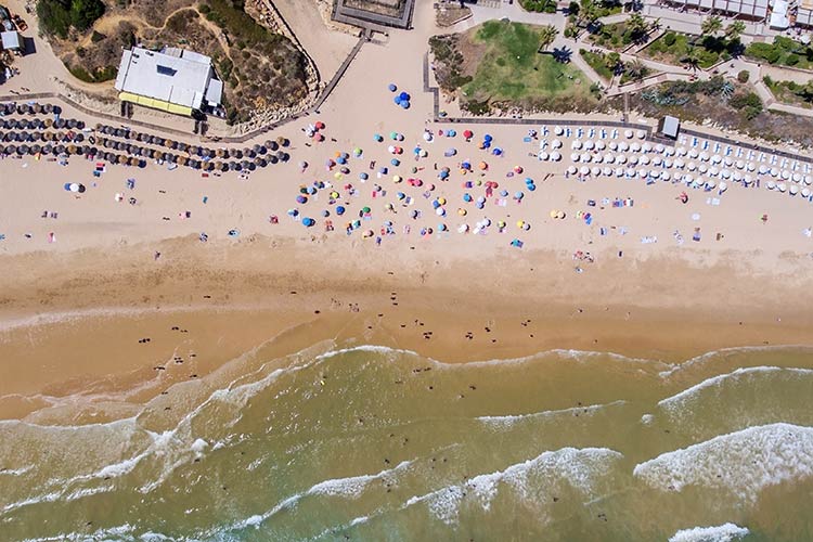 Leukste badplaatsen Algarve: Olhos de Áqua