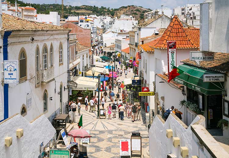 Oude centrum Albufeira