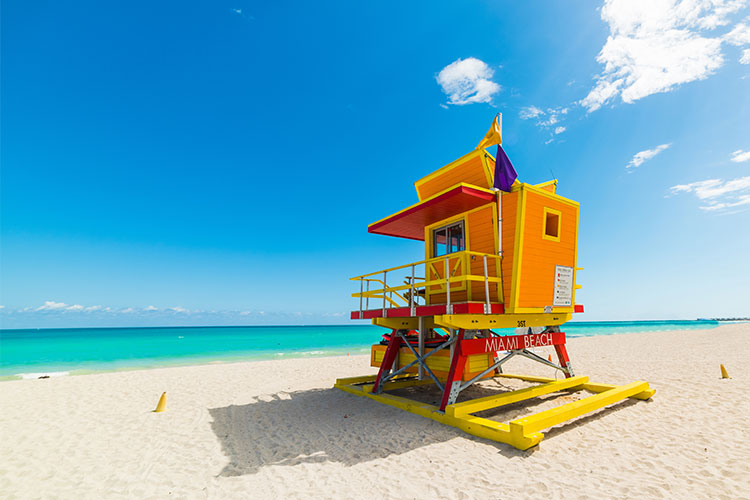 Vakantiebestemmingen november zon: Miami Beach
