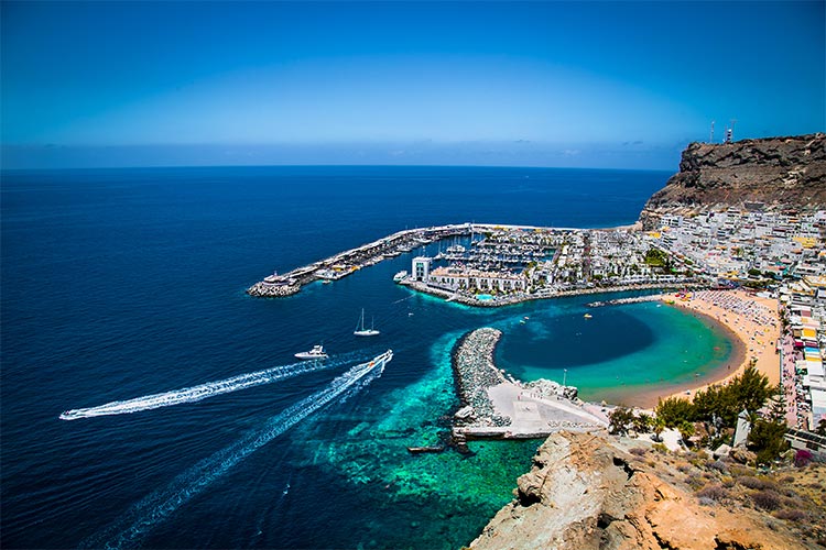 Zon in december - Gran Canaria