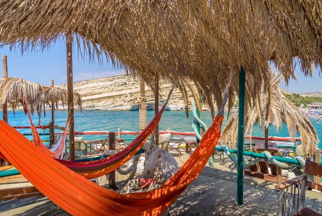 Bezienswaardigheden Kreta, Matala Beach
