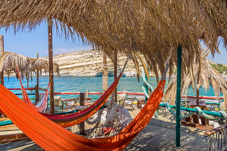 Bezienswaardigheden Kreta: Matala Beach