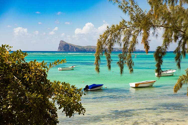 Waar is het warm in december: Mauritius
