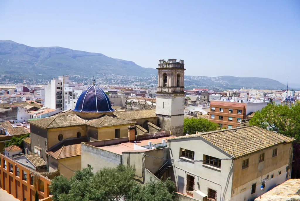 Historisch centrum, Dénia Spanje