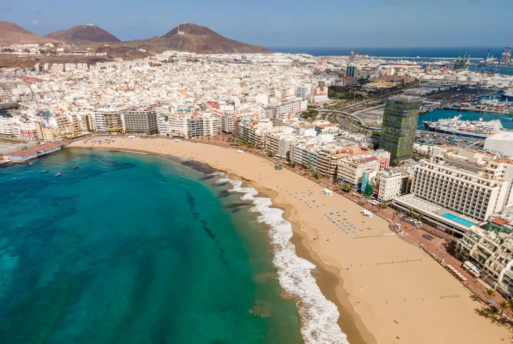 Vegueta, Las Palmas de Gran Canaria, hoofdstad: strand