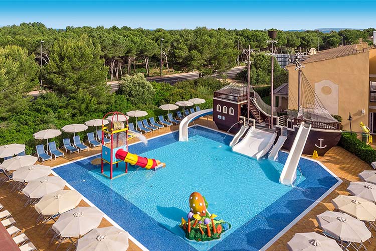 Menorca met kinderen: Hotel Zafiro Menorca