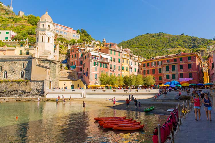 Cinque Terre, Italië: reistijd