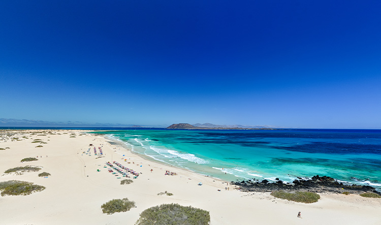 Mooiste stranden Fuerteventura: Grandes Playas de Corralejo