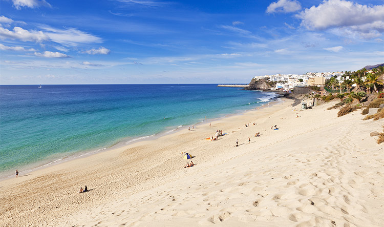 Mooiste stranden Fuerteventura: Playa de Morro Jable