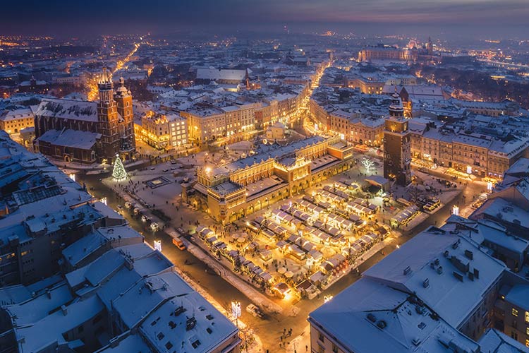 Stedentrip Krakau tips: reistijd winter