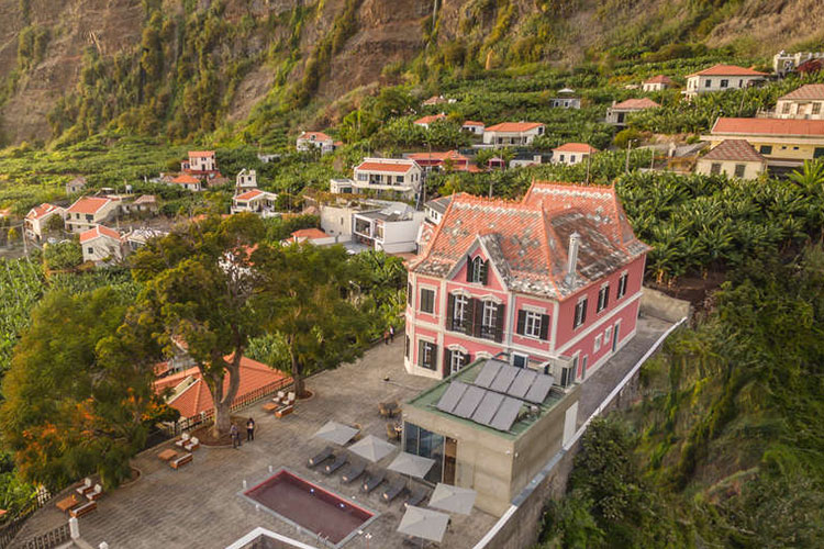 Mooiste roze hotels: 1905 Zino's Palace, Madeira