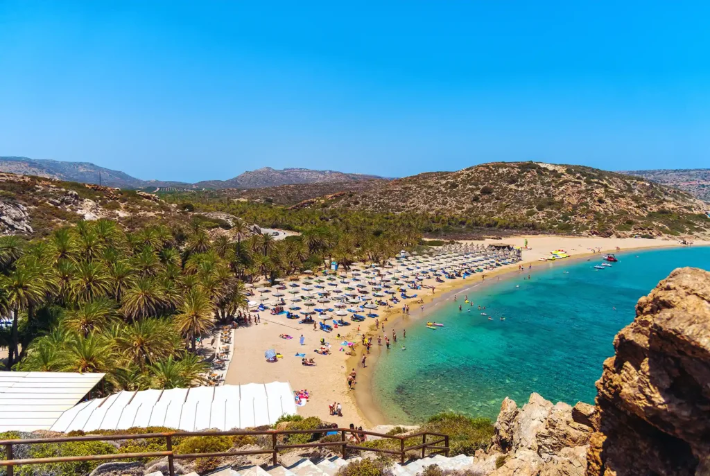 Mooiste stranden Kreta - Vai Beach