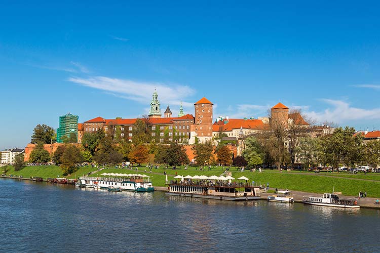 Krakau met kinderen: Wawelheuvel
