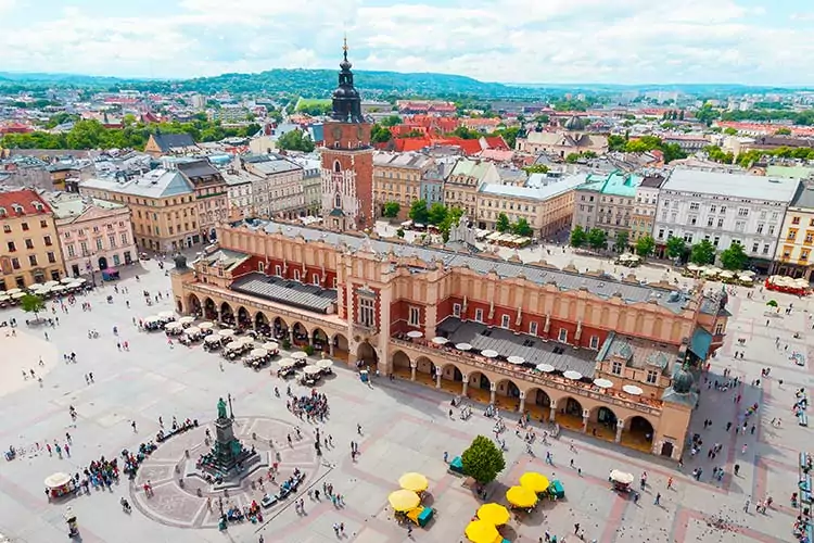 Weetjes Krakau: Grote Markt