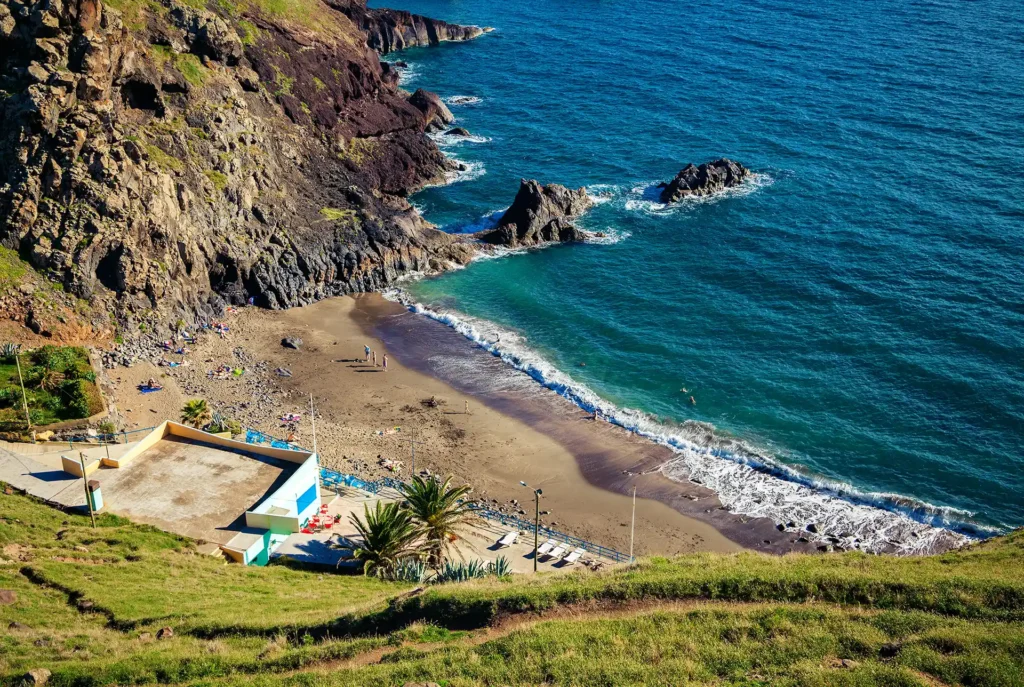 Mooiste stranden Madeira zandstrand