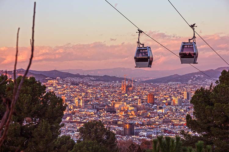 Wat doen Barcelona: uitzichtpunten en kabelbaan