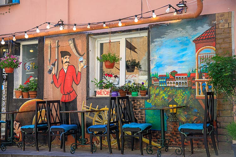 Wat te doen in Tbilisi: lokale specialiteiten in restaurants