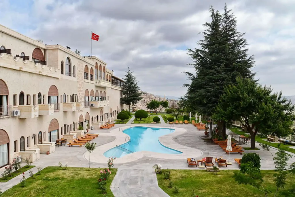 Cappadocië turkije: Uchisar Kaya Hotel