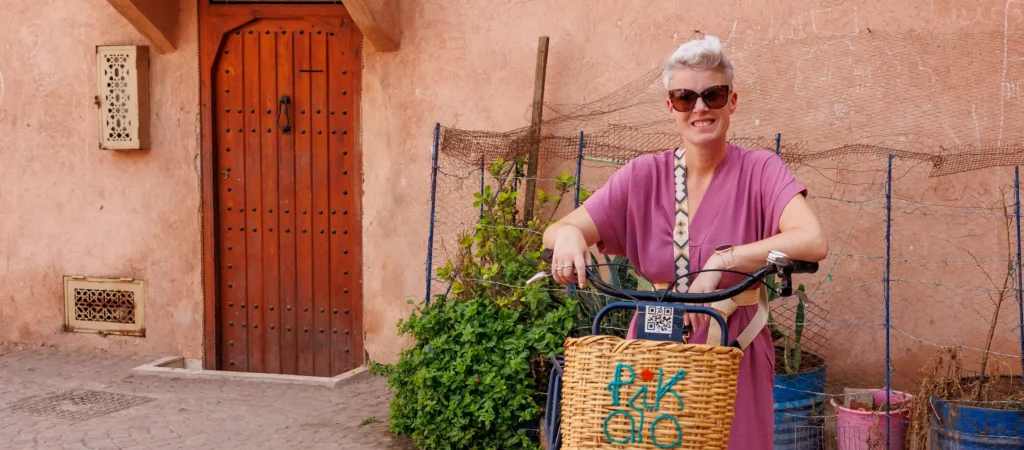 Fietsen in Marrakech