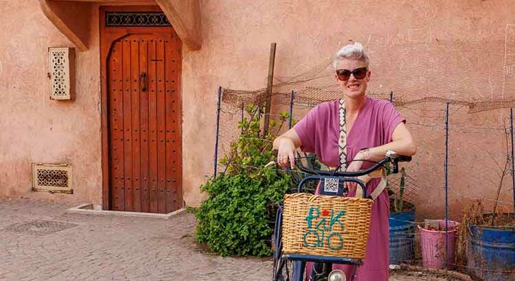 Fietsen in Marrakech