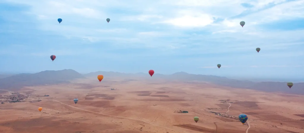 Marrakech luchtballonvaart