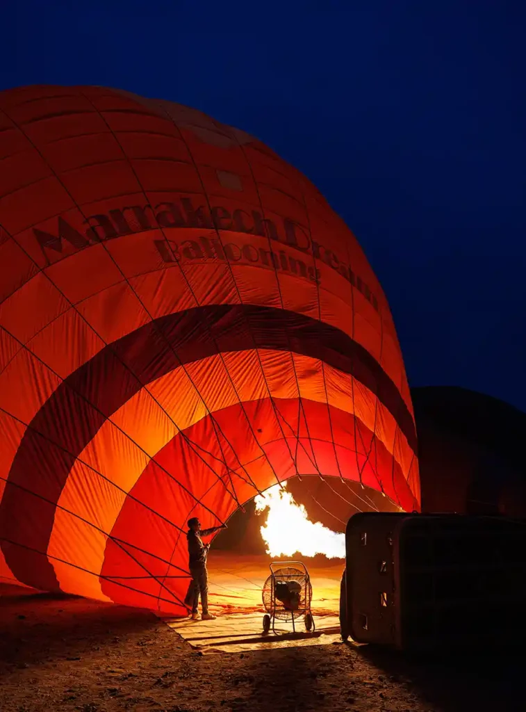 Marrakech luchtballonvaart: excursie