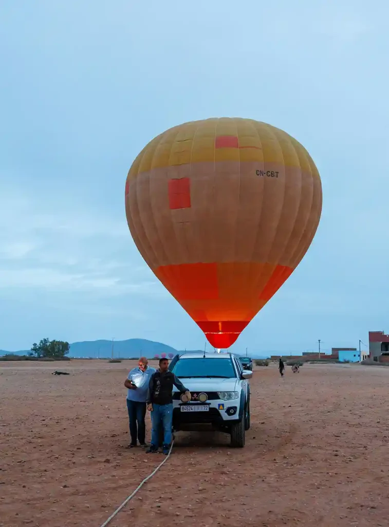 Marrakech luchtballonvaart: excursie