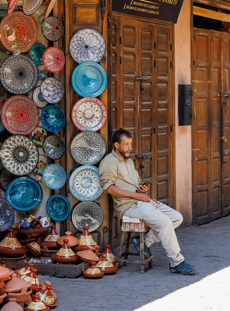 Souks Marrakech: Opdringerig